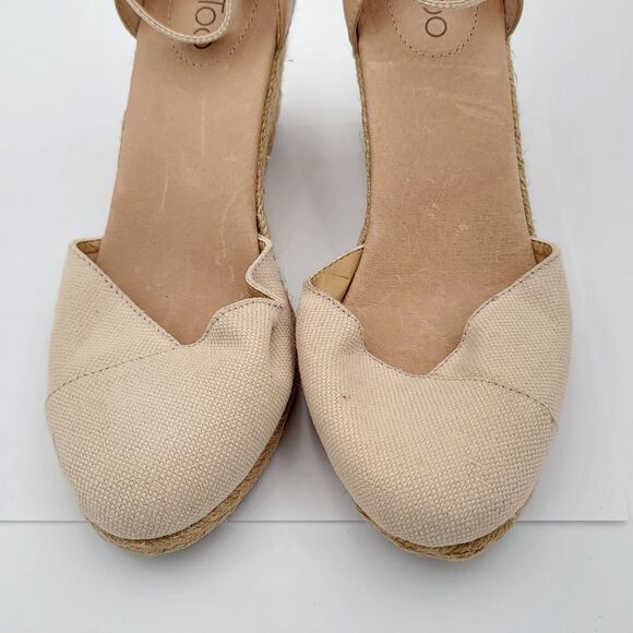 NEW Blakely Me Too Summer Sandals Toe Shoes Buckle Platform Espadrille Wedge 8M - Picture 7 of 13